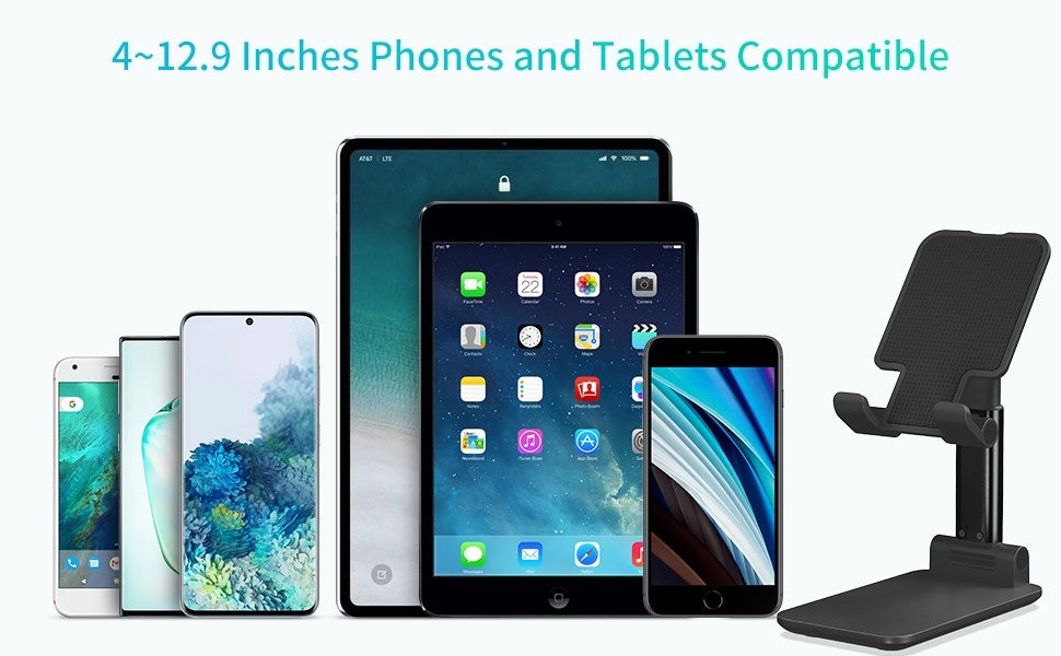 CHOETECH H88 Adjustable Desk Phone & Tablet Stand - Black