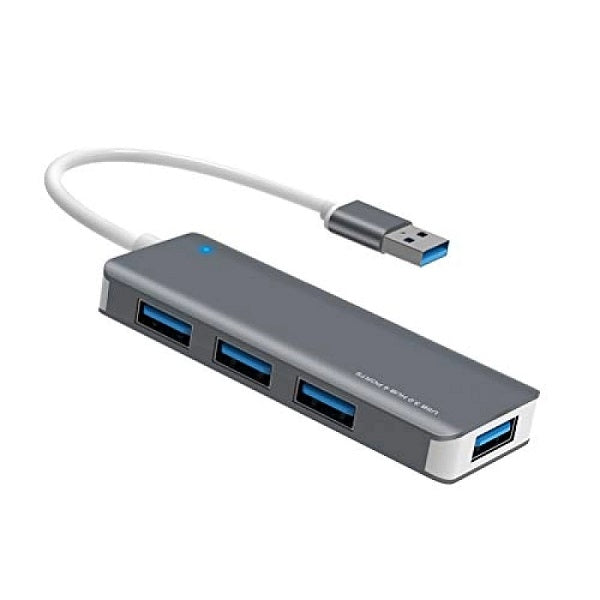 CHOETECH USB3.0 4-Port Hub, Ultra-Slim Design, 5Gbps Data Transfer Rate - SuperSaverAU - view 1