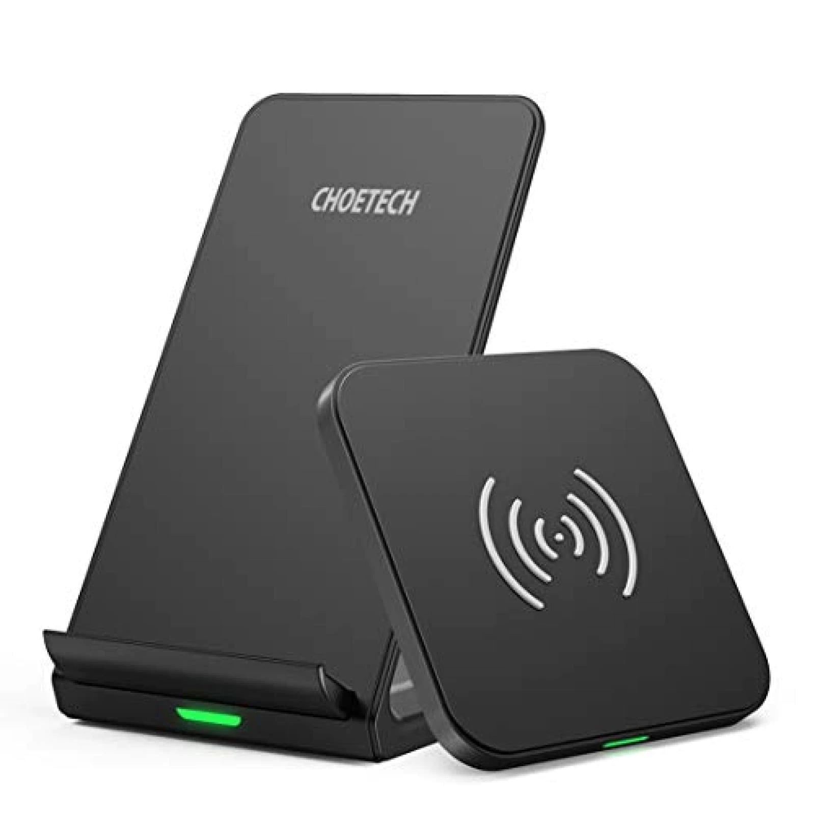 CHOETECH MIX00087 (T524S+T511S) Qi 10W/7.5W Fast Wireless Charging Stand and Pad - SuperSaverAU - view 1