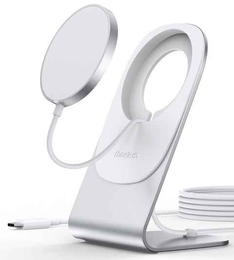 CHOETECH MIX00117SL Magasafe Fast Wireless Charger Stand Holder For iPhone 13/12 (H047+T517) - SuperSaverAU - view 1