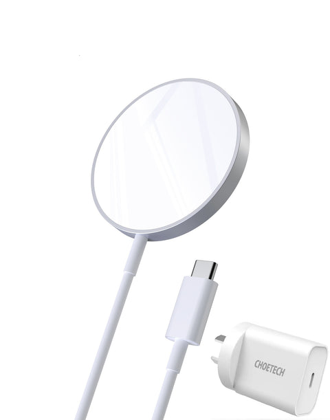 CHOETECH MQ00117-SL (T517+AC) MagLeap Magnetic Wireless Charger + AC - SuperSaverAU - view 1