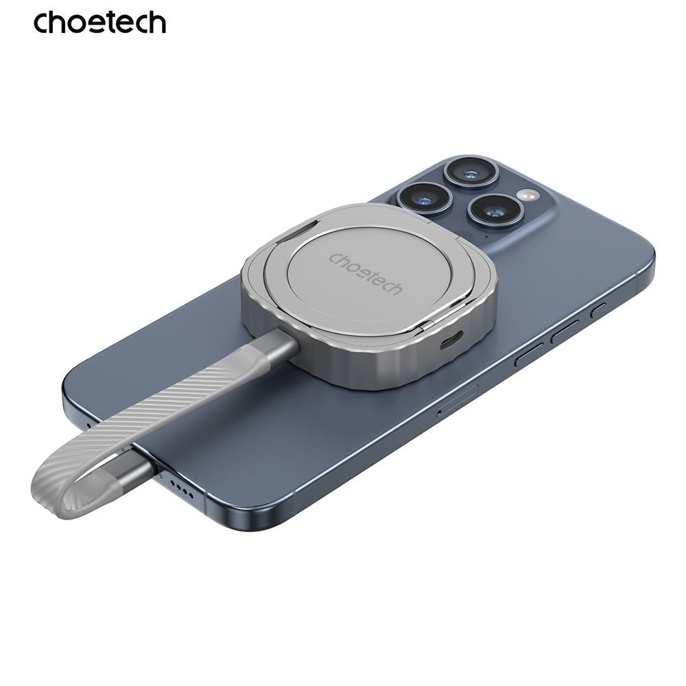 CHOETECH MSE001-GY Dual USB-C Port M.2 NVME 2230 Protocol SSD Enclosure with PD100W input Enclosure (Support 2TB Max) - SuperSaverAU - view 3