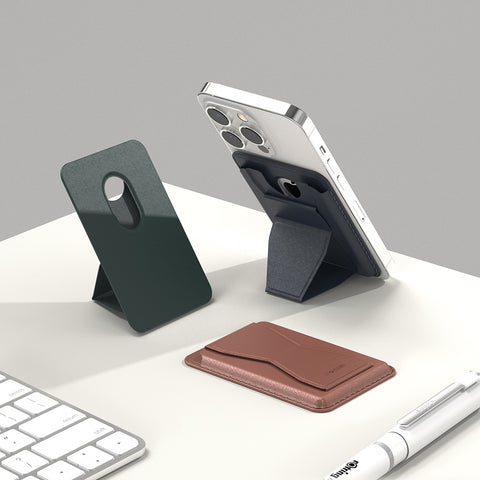 CHOETECH PC0003-DBE Magnetic Card Holder for iPhone 12/13/14 (Blue) - SuperSaverAU - view 2