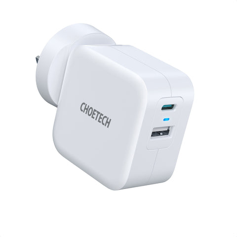 CHOETECH PD5002 20W PD & 18W QC3.0 Fast Charger