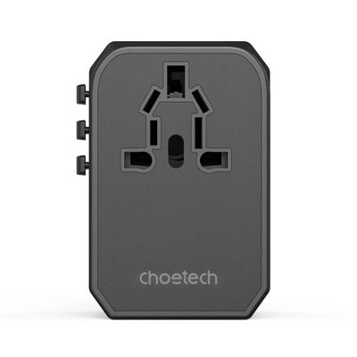 Choetech 45W GaN Travel Adapter with 2C+2A Ports and Global Plugs - SuperSaverAU - view 3