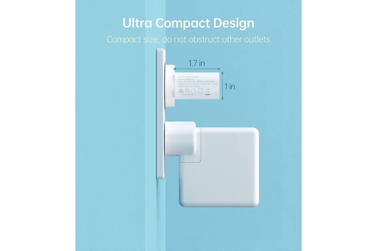 Choetech Q5004 PD Fast Type C Wall Charger 20W - SuperSaverAU - view 7