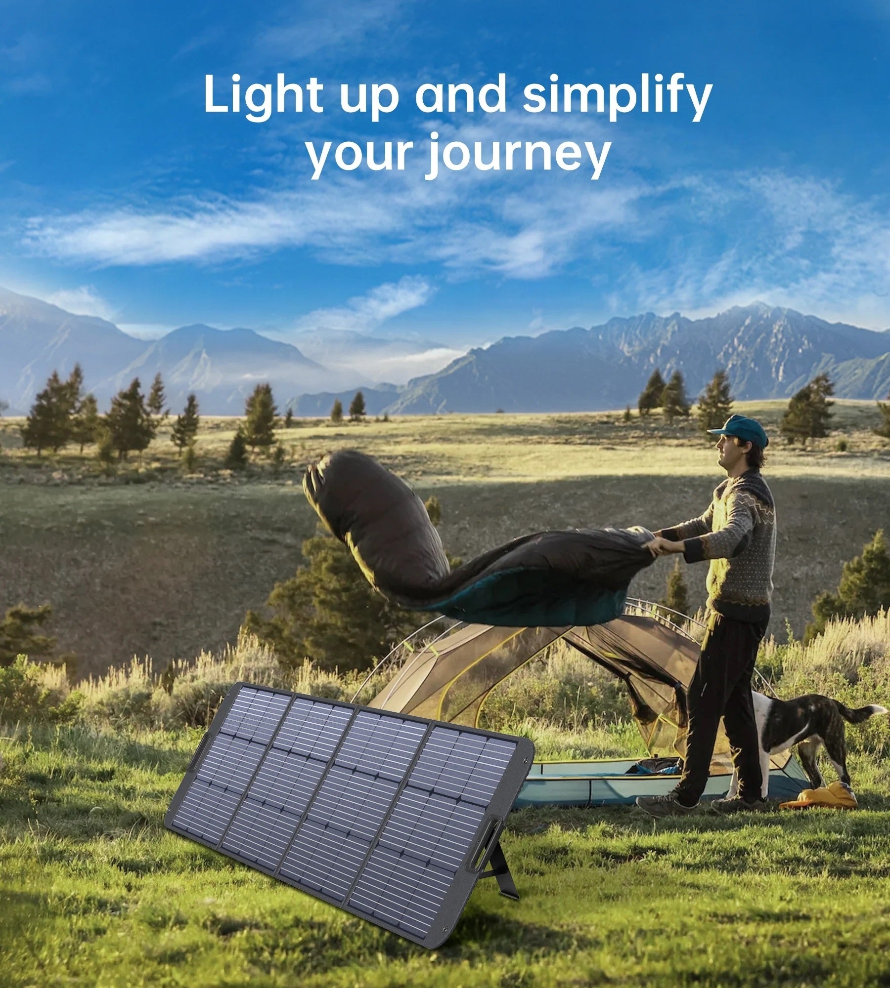 CHOETECH 200W Foldable Solar Charger, Monocrystalline, IPX65, 7.9Kg, Compact Size - SuperSaverAU - view 3