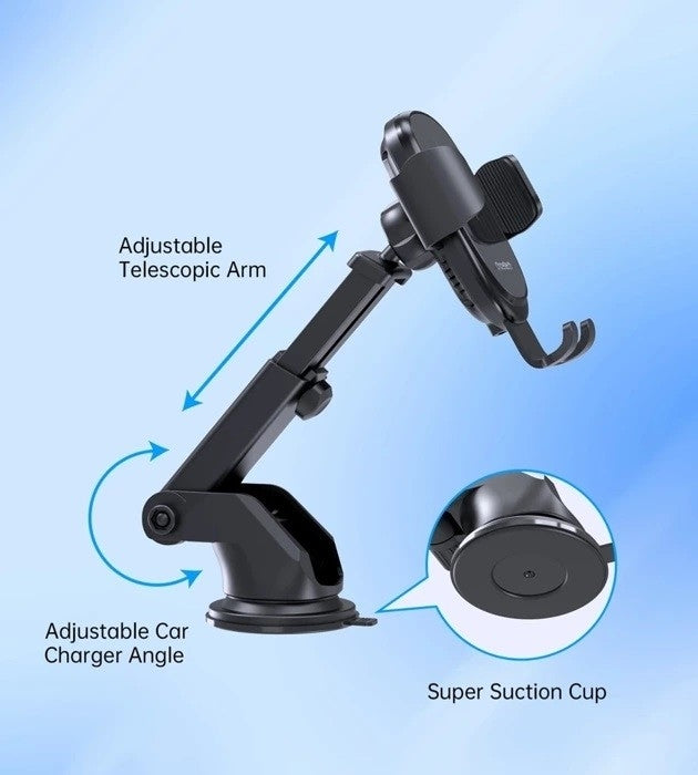 CHOETECH T203-F 15W Gravity Wireless Car Charger Holder