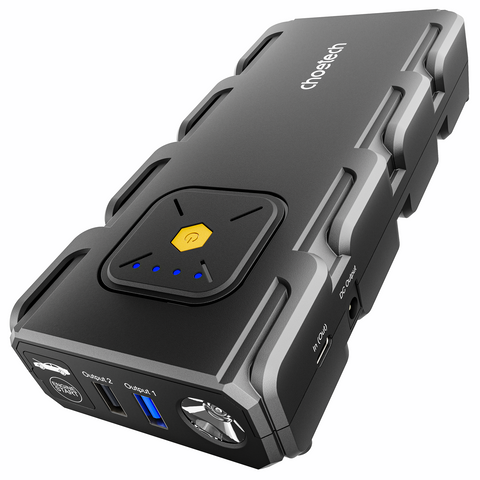 CHOETECH TC0009 16000mAh Portable Car Jump Starter with Emergency Light - SuperSaverAU - view 1