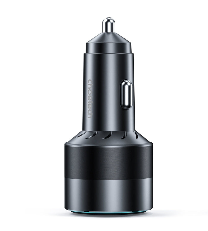 CHOETECH Dual-Port Fast Car Charger - PD45W USB-C & QC3.0 USB-A, 12V-24V - SuperSaverAU - view 2
