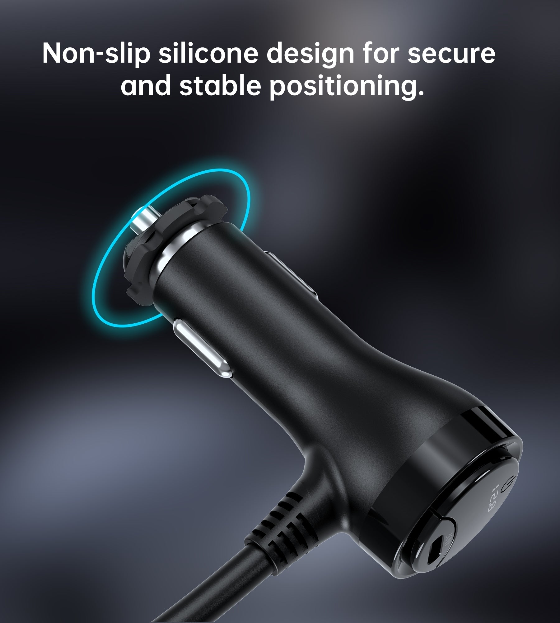 CHOETECH TC0021 3 Sockets 2C+1A Cigarette Lighter Splitter Black - SuperSaverAU - view 3