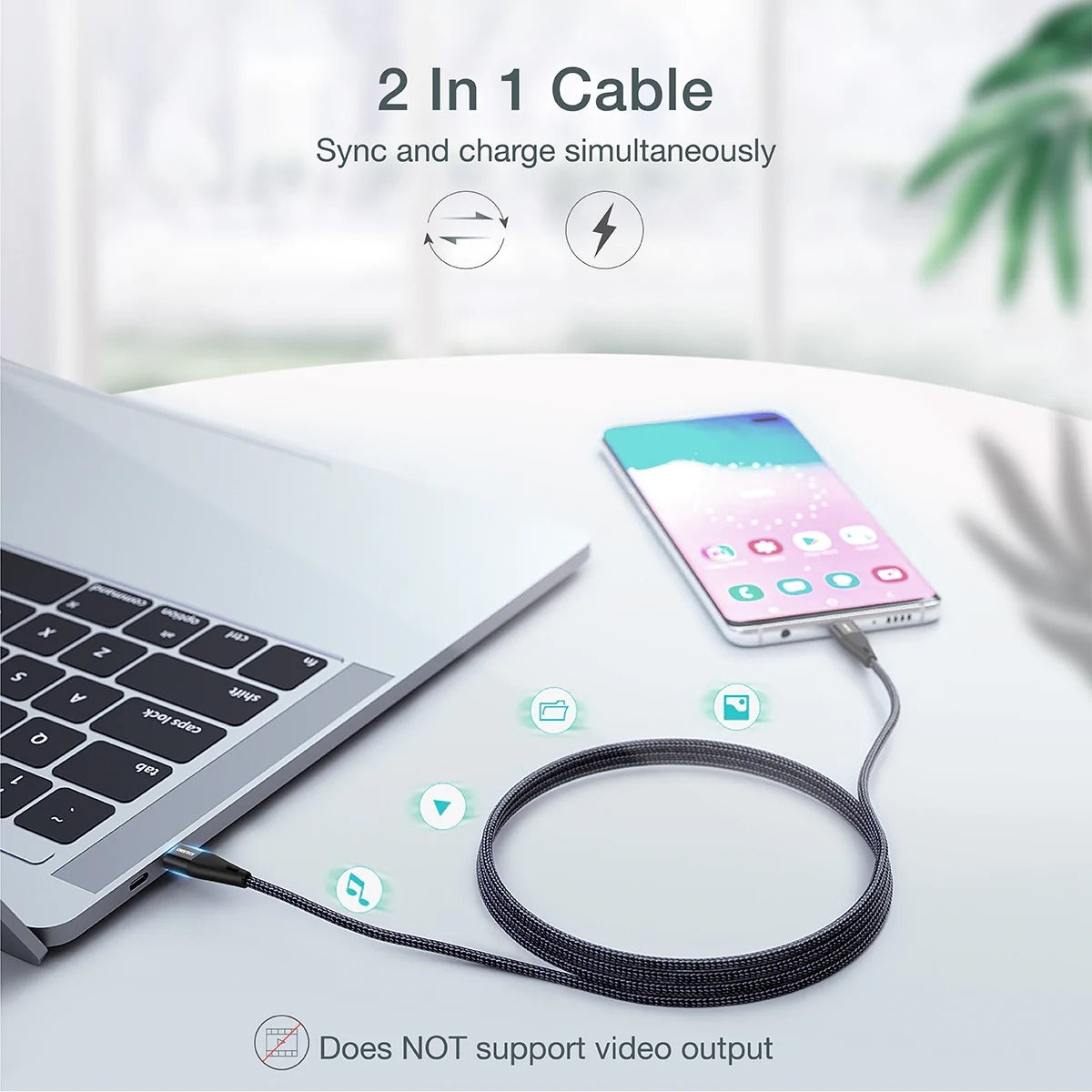 CHOETECH XCC-1004 USB-C To USB-C Cable 2M - SuperSaverAU - view 8