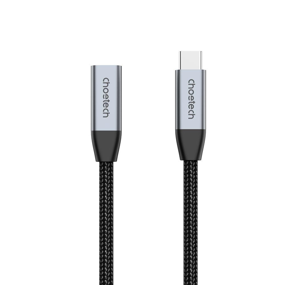 CHOETECH XCC-1039 100W Type-C Female to Type-C Male Extension Cable 2M - SuperSaverAU - view 1