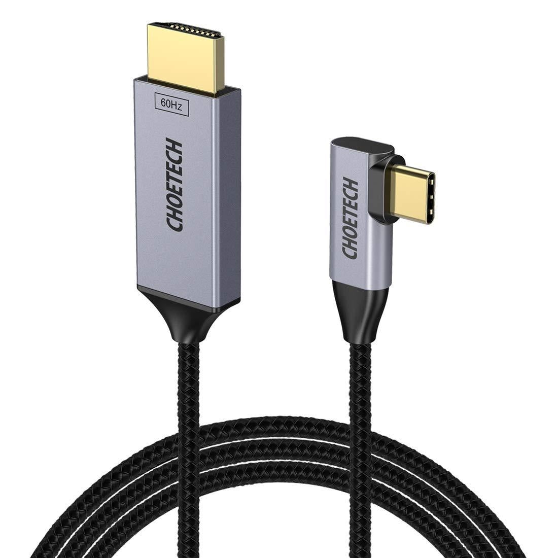 Choetech XCH-1803 USB C to HDMI Braided Cable 4K@60Hz - SuperSaverAU - view 1