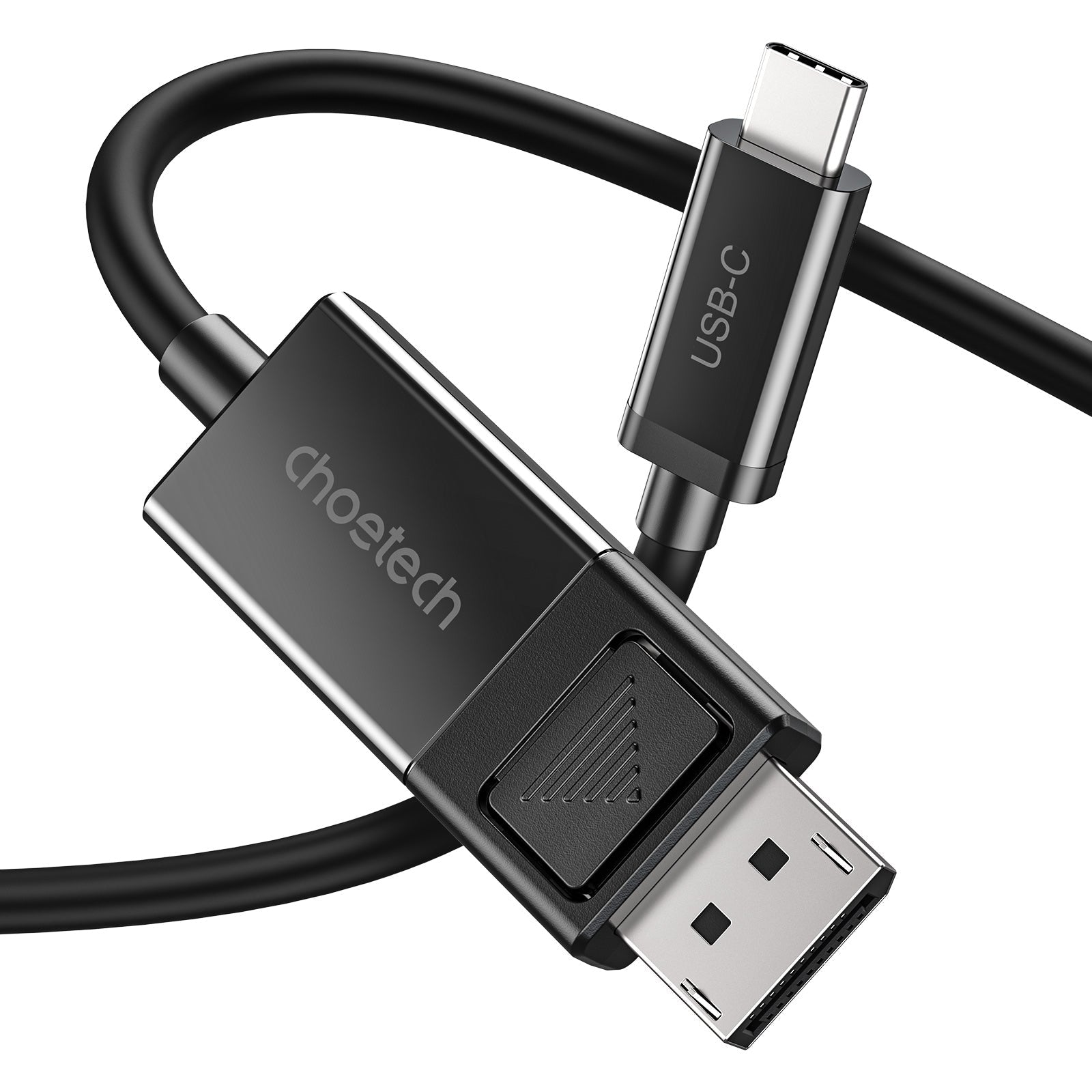 CHOETECH XCP-1803 USB-C To DisplayPort Cable 8K@30Hz 1.8M Two-Way - SuperSaverAU - view 2