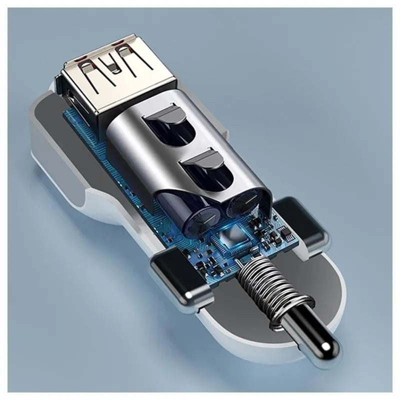 8-Port PD+QC3.0 Car Charger with LED Display - SuperSaverAU - view 2