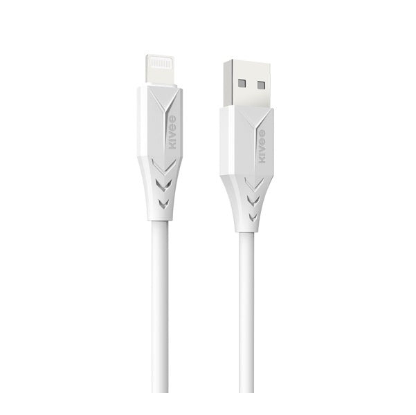 KIVEE KV-CT326 8-pin iPhone Charging Cable 1M White - SuperSaverAU - view 1