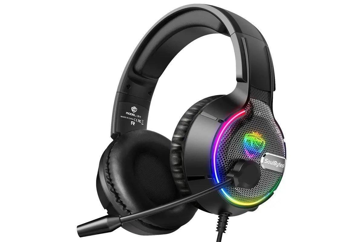 SoulBytes S19 RGB Gaming Headphones - SuperSaverAU - view 1