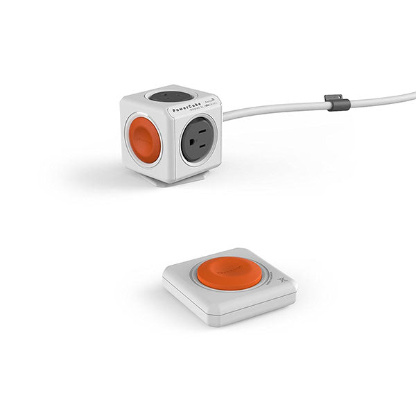 Allocacoc Powercube Extended Remote 4-Outlets + Remote control button - SuperSaverAU - view 1