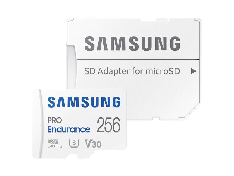 SAMSUNG 256GB microSDXC PRO Endurance UHS-I Memory Card for Surveillance - SuperSaverAU - view 1
