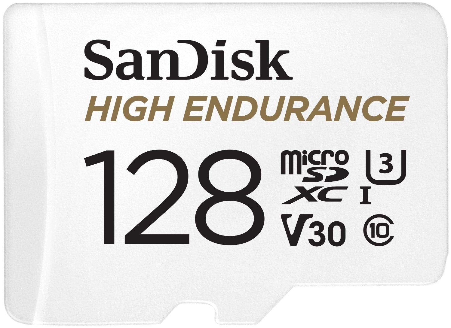 SanDisk High Endurance 128GB microSDHC UHS-I C10 U3 V30 Memory Card with SD Adapter - SuperSaverAU - view 1