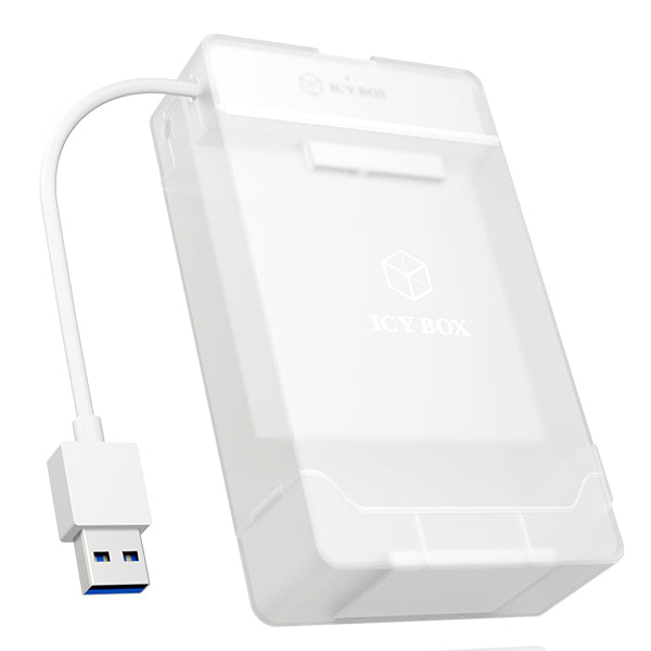 ICY BOX Adapter and enclosure for 2x 2.5" SATA HDDs/SSDs (IB-AC7032-U3) - SuperSaverAU - view 3