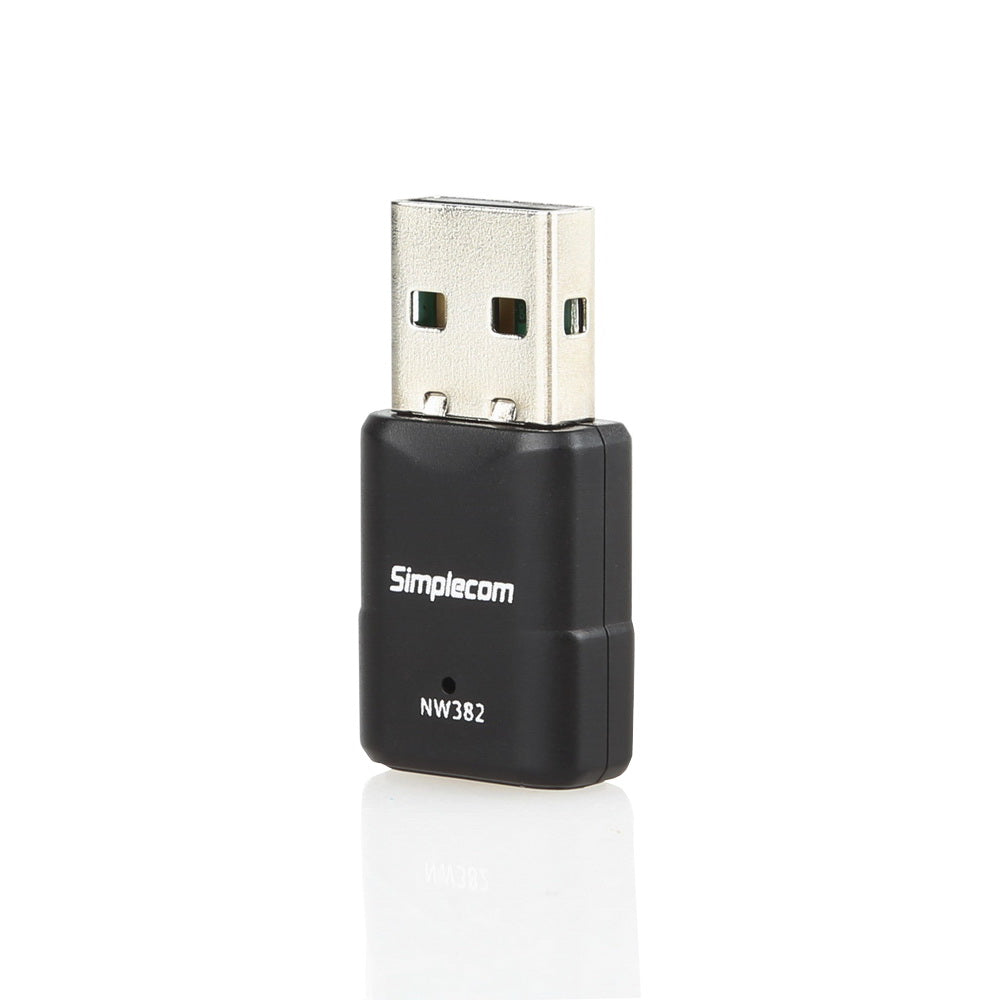 Simplecom NW382 Mini Wireless N USB WiFi Adapter 300Mbps