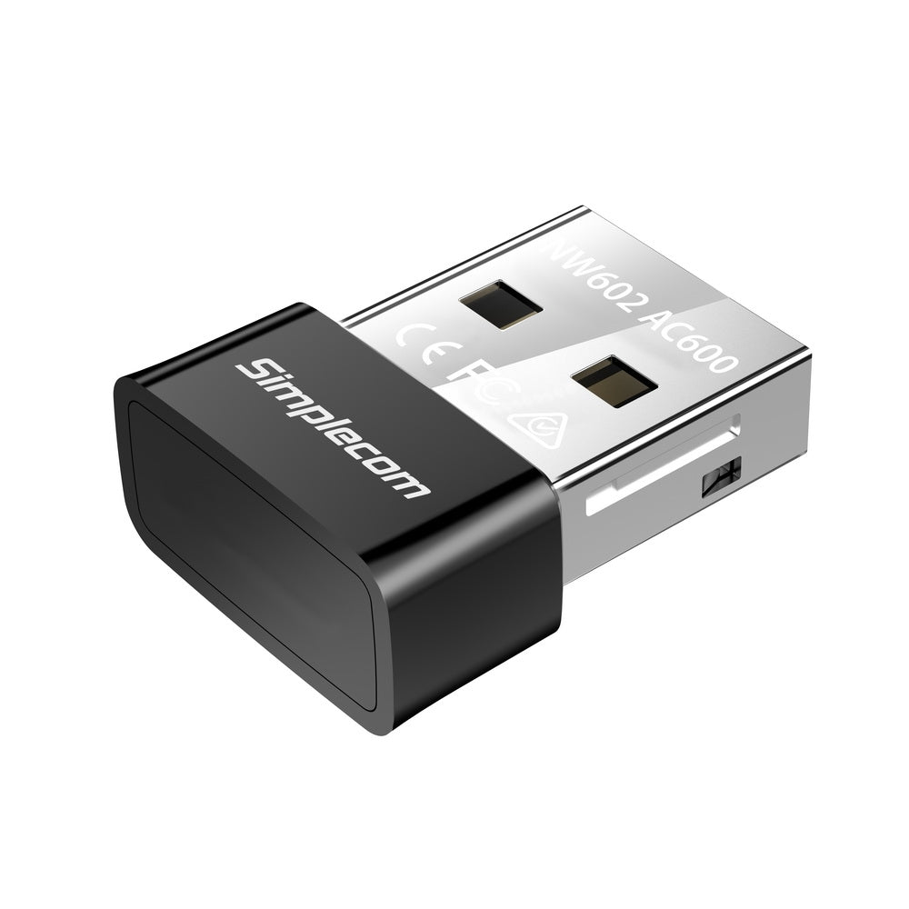 Simplecom NW602 AC600 Dual Band Nano USB WiFi Wireless Adapter - SuperSaverAU - view 2