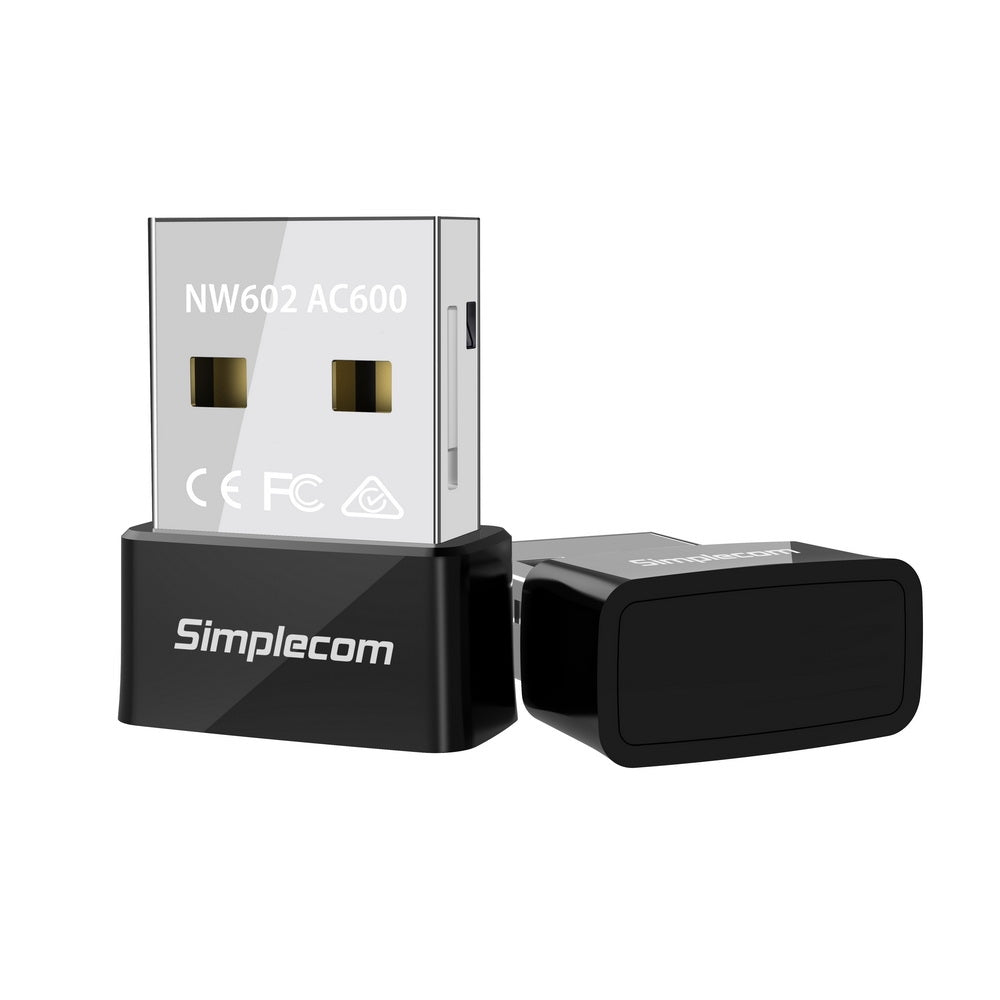 Simplecom NW602 AC600 Dual Band Nano USB WiFi Wireless Adapter - SuperSaverAU - view 3