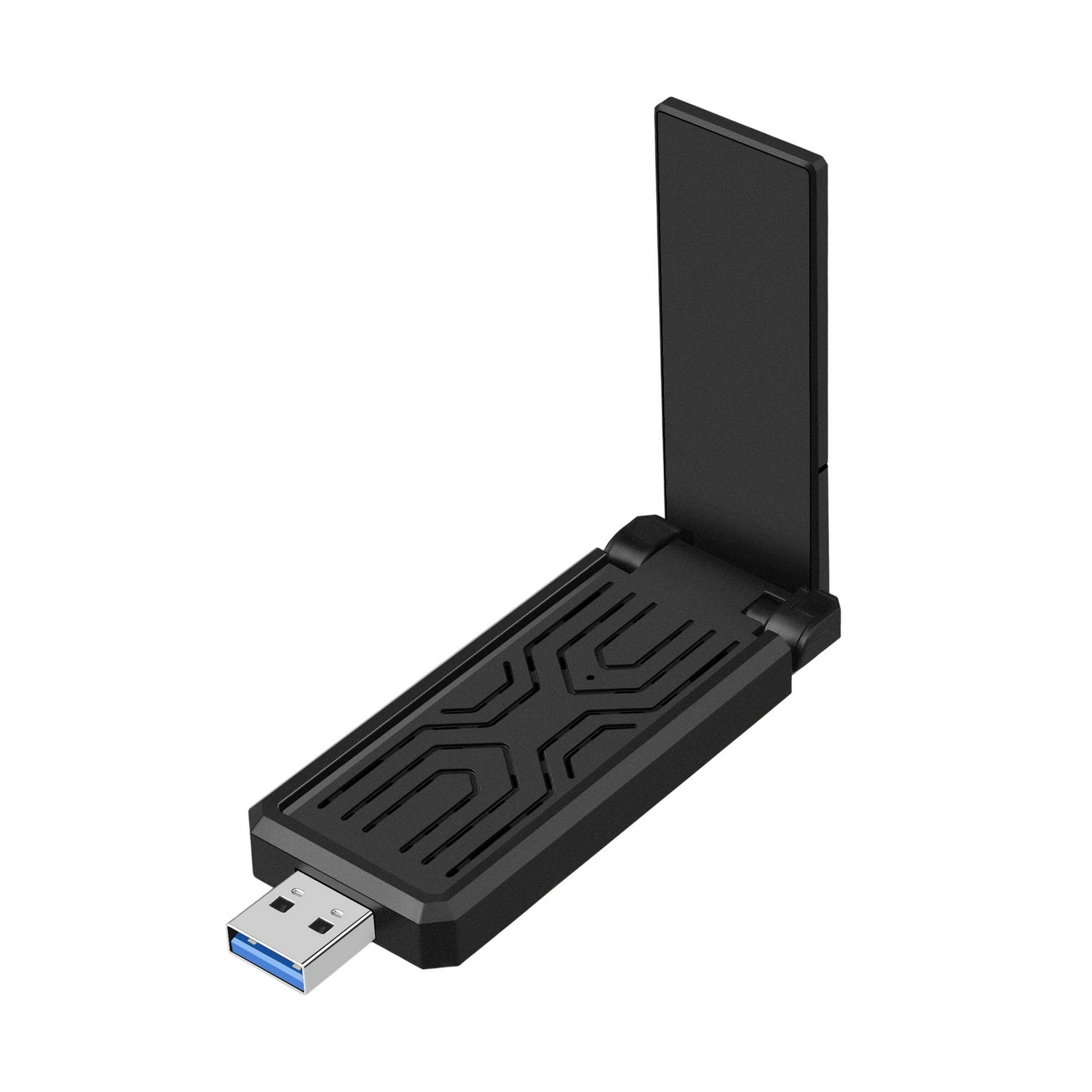 Simplecom AX1800 Dual Band WiFi 6 USB Adapter, Foldable Antenna, 574Mbps/1201Mbps - SuperSaverAU - view 1