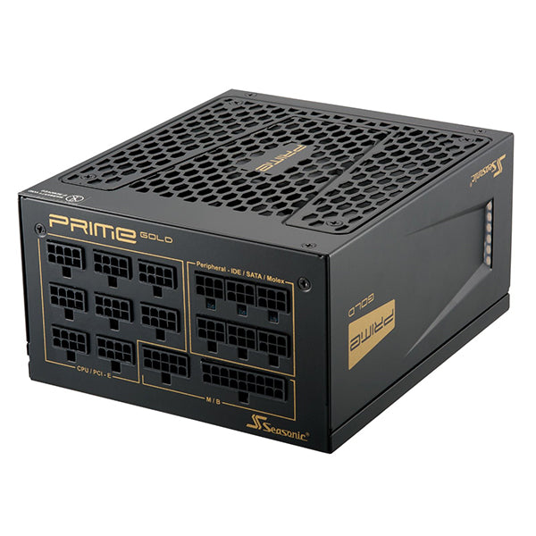 Seasonic PRIME 1300W Gold Power Supply - Ultra-High Efficiency, Low-Load Performance - SuperSaverAU - view 1