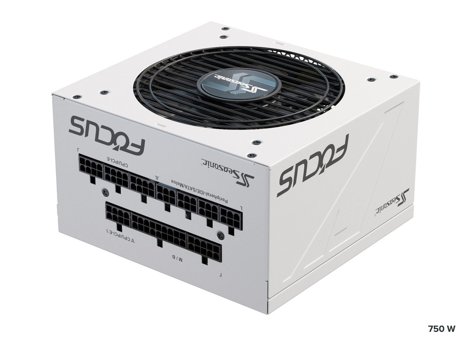 Seasonic FOCUS GX-750 White 750W ATX 3.0 Gold Modular PSU - SuperSaverAU - view 2