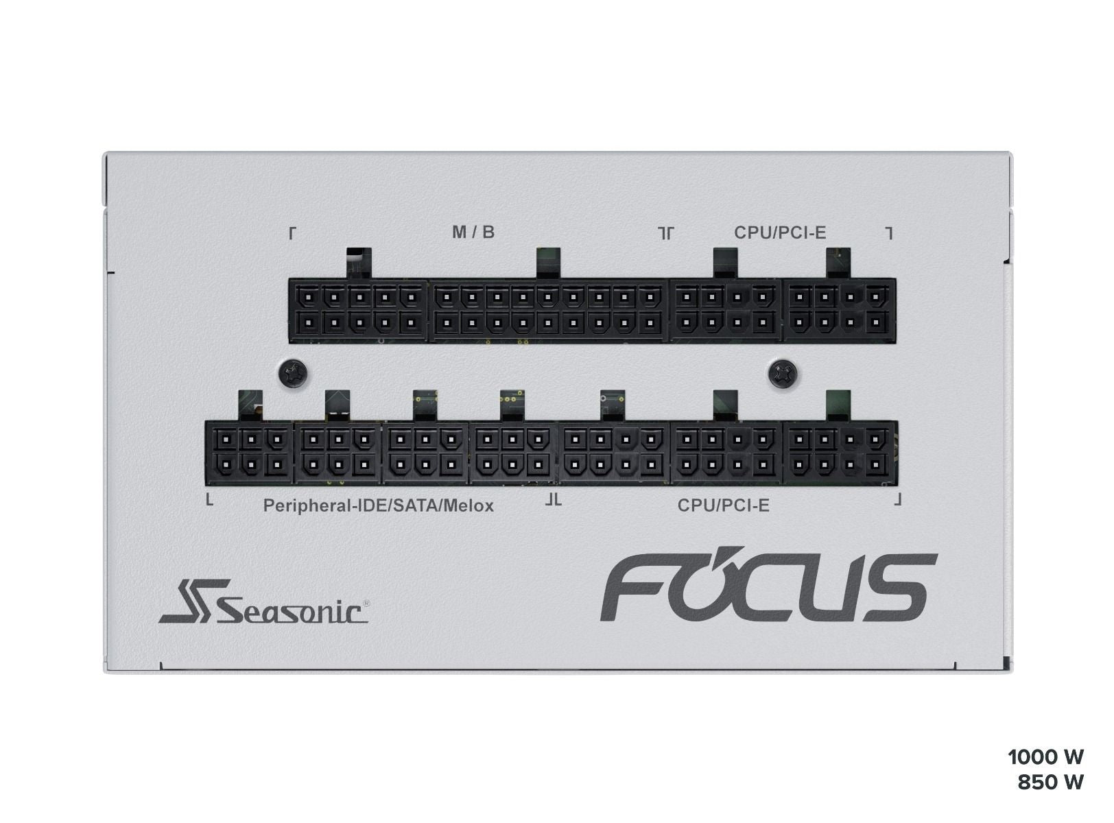 Seasonic FOCUS GX-850 White 850W ATX 3.0 Gold Modular PSU - SuperSaverAU - view 5