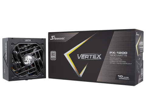 Seasonic VERTEX 1200W Platinum Fully Modular PSU ATX 3.0, 80 PLUS Certified - SuperSaverAU - view 3