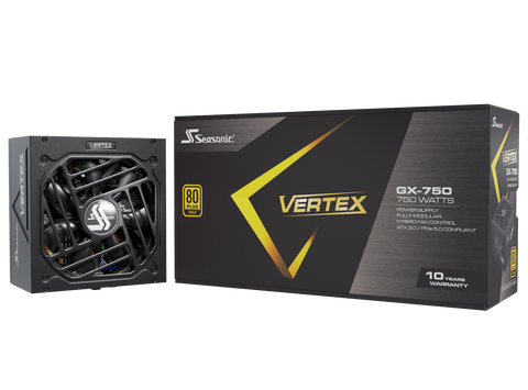 Seasonic VERTEX 750W (GX-750) 80 PLUS Gold Modular PSU ATX 3.0 - SuperSaverAU - view 6