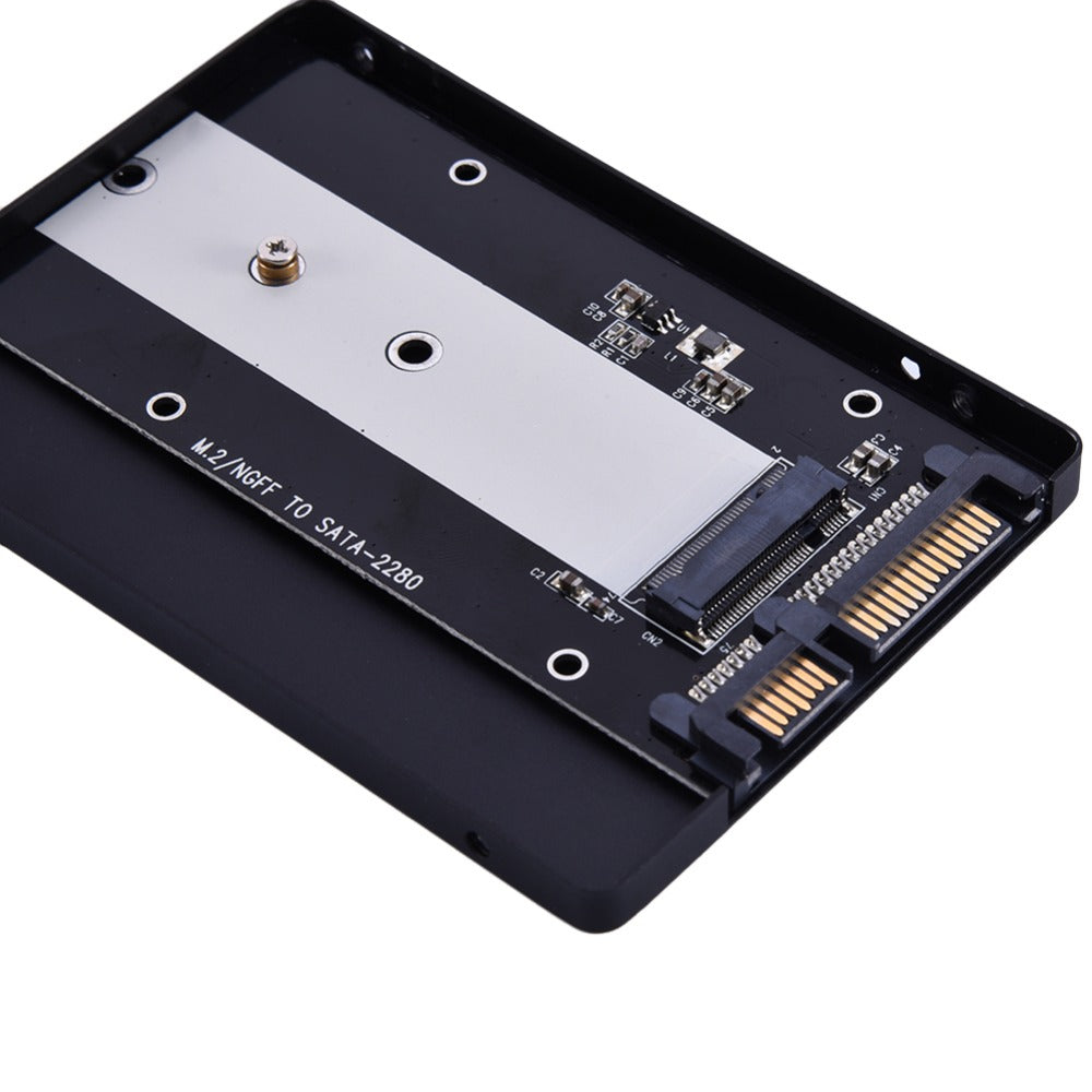 Simplecom SA102 NGFF M.2 (B Key) to 7mm 2.5" SATA Converter Enclosure Aluminium - SuperSaverAU - view 5
