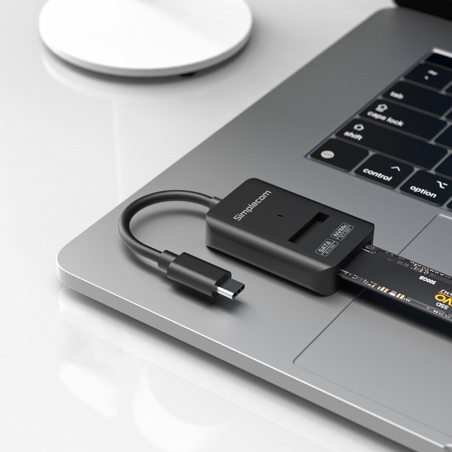 Simplecom SA506 NVMe / SATA Dual Protocol M.2 SSD to USB-C Adapter Converter USB 3.2 Gen 2 10Gbps - SuperSaverAU - view 5