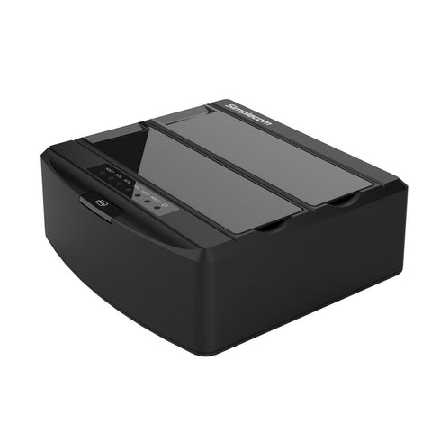 Simplecom SD312 Dual Bay USB 3.0 Docking Station for 2.5" and 3.5" SATA Drive Black - SuperSaverAU - view 1