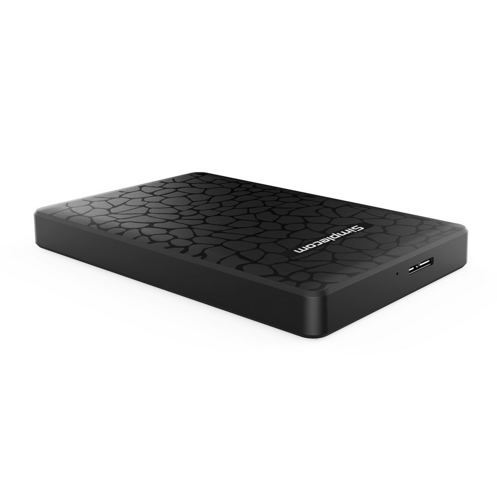 Simplecom SE101 Compact Tool-Free 2.5'' SATA to USB 3.0 HDD/SSD Enclosure Black - SuperSaverAU - view 2