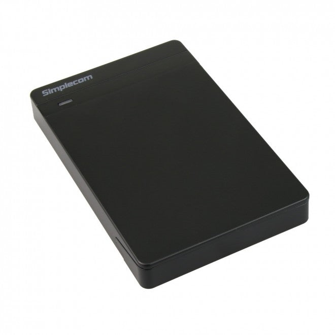 Simplecom SE203 2.5" SATA HDD SSD Tool-Free USB 3.0 Hard Drive Enclosure Black - SuperSaverAU - view 1