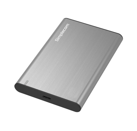 Simplecom SE221 Grey 2.5 Inch SATA HDD SSD USB 3.1 Enclosure