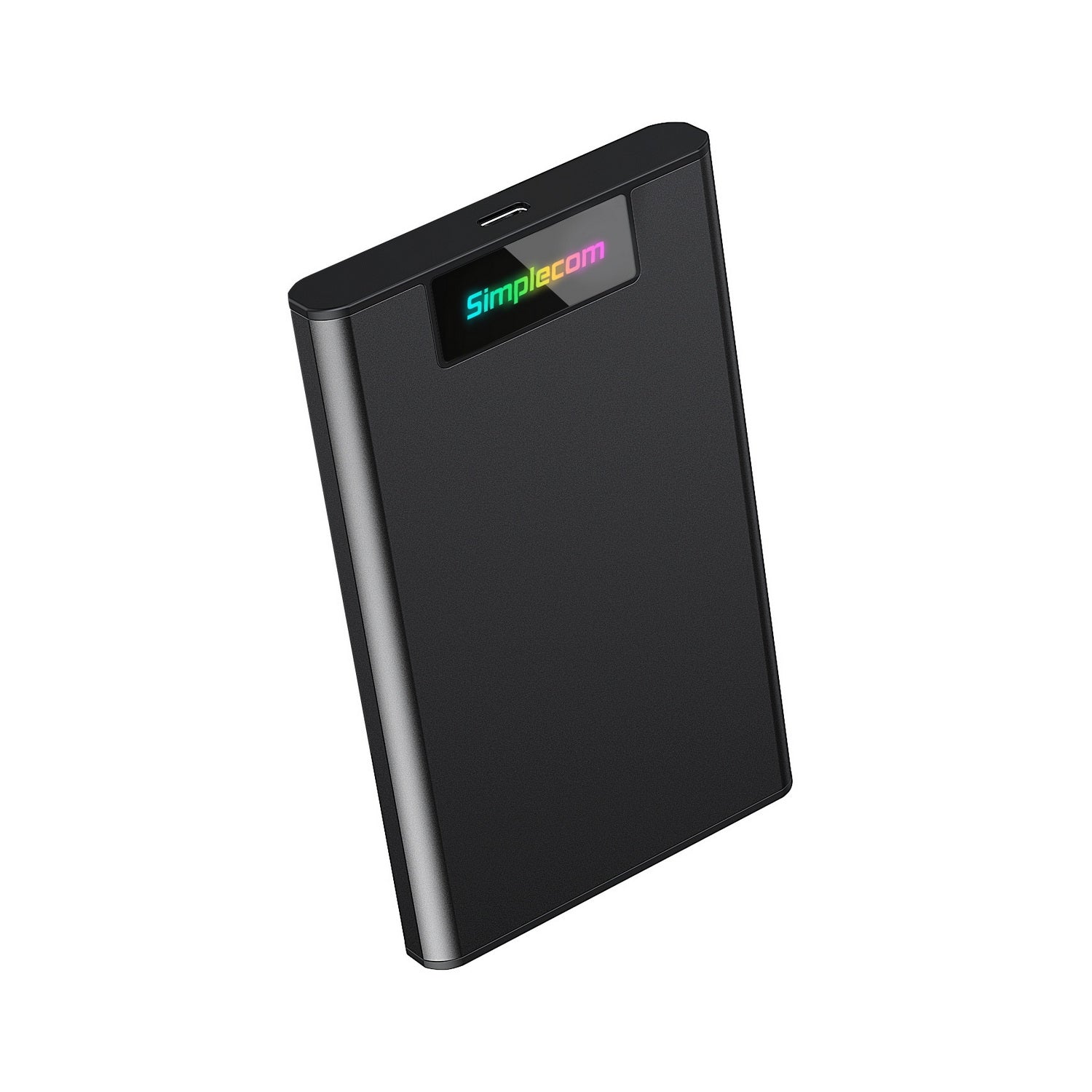 Simplecom SE239 USB-C 2.5 Inch SATA HDD SSD Enclosure with RGB Lights