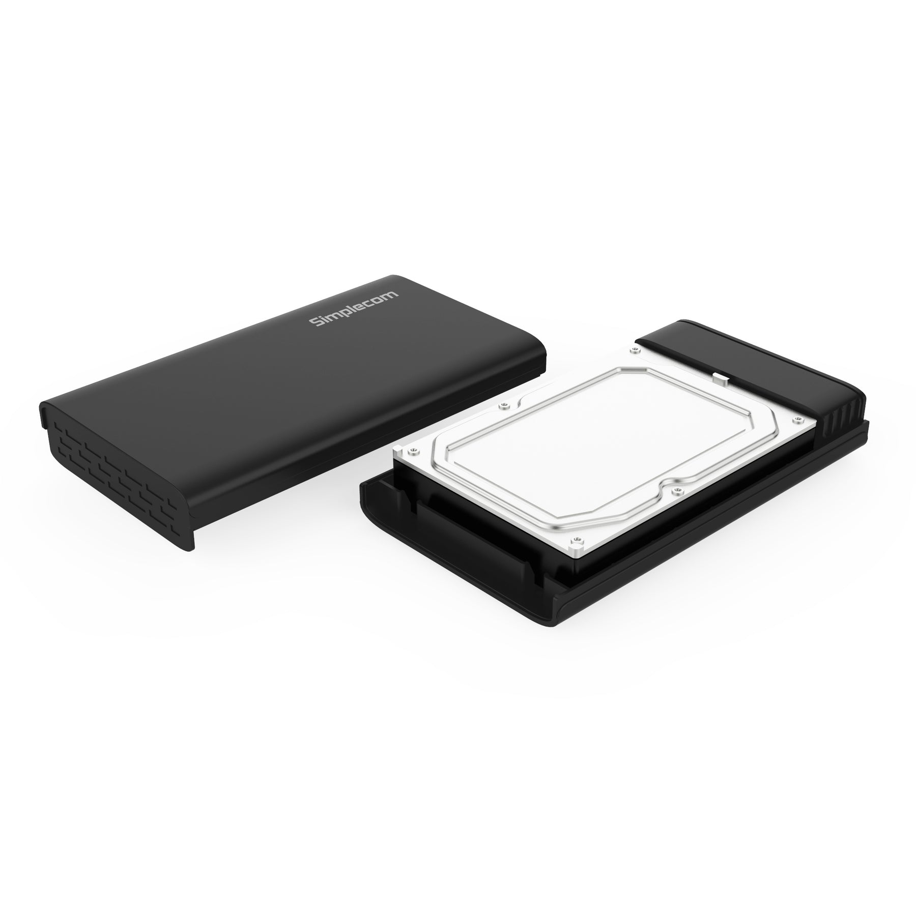 Simplecom SE301 3.5" SATA to USB 3.0 Hard Drive Docking Enclosure Black - SuperSaverAU - view 2