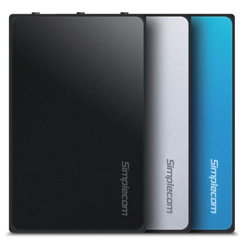 Simplecom SE325 Tool Free 3.5" SATA HDD to USB 3.0 Hard Drive Enclosure Black - SuperSaverAU - view 1