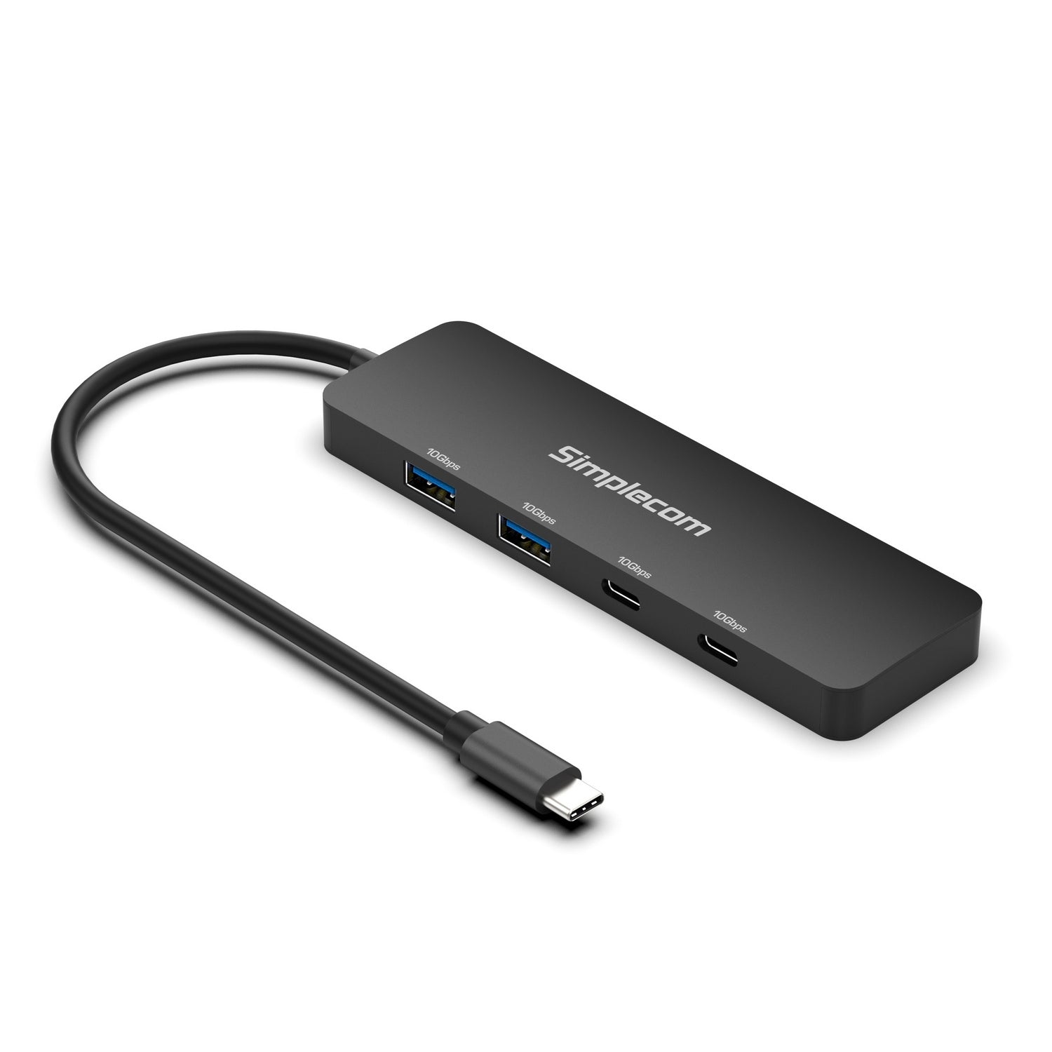 Simplecom CH392 USB 3.2 Gen2 USB-C 4-Port 10Gbps Hub (2x USB-A and 2x USB-C) - SuperSaverAU - view 1