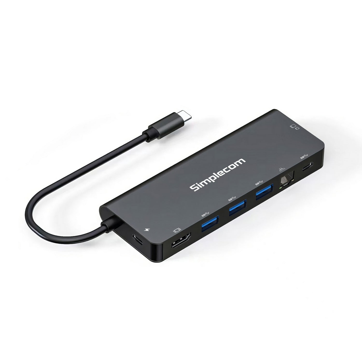 Simplecom CHT590 USB-C SuperSpeed 9-in-1 Multiport Docking Station HDMI 2.0 - SuperSaverAU - view 2
