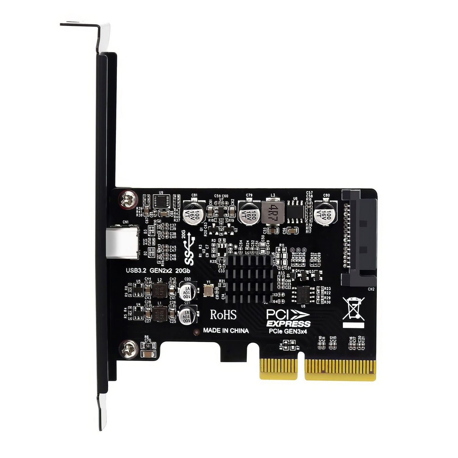 Simplecom EC318v2 PCIe x4 USB 3.2 Gen2x2 20Gbps USB-C Card