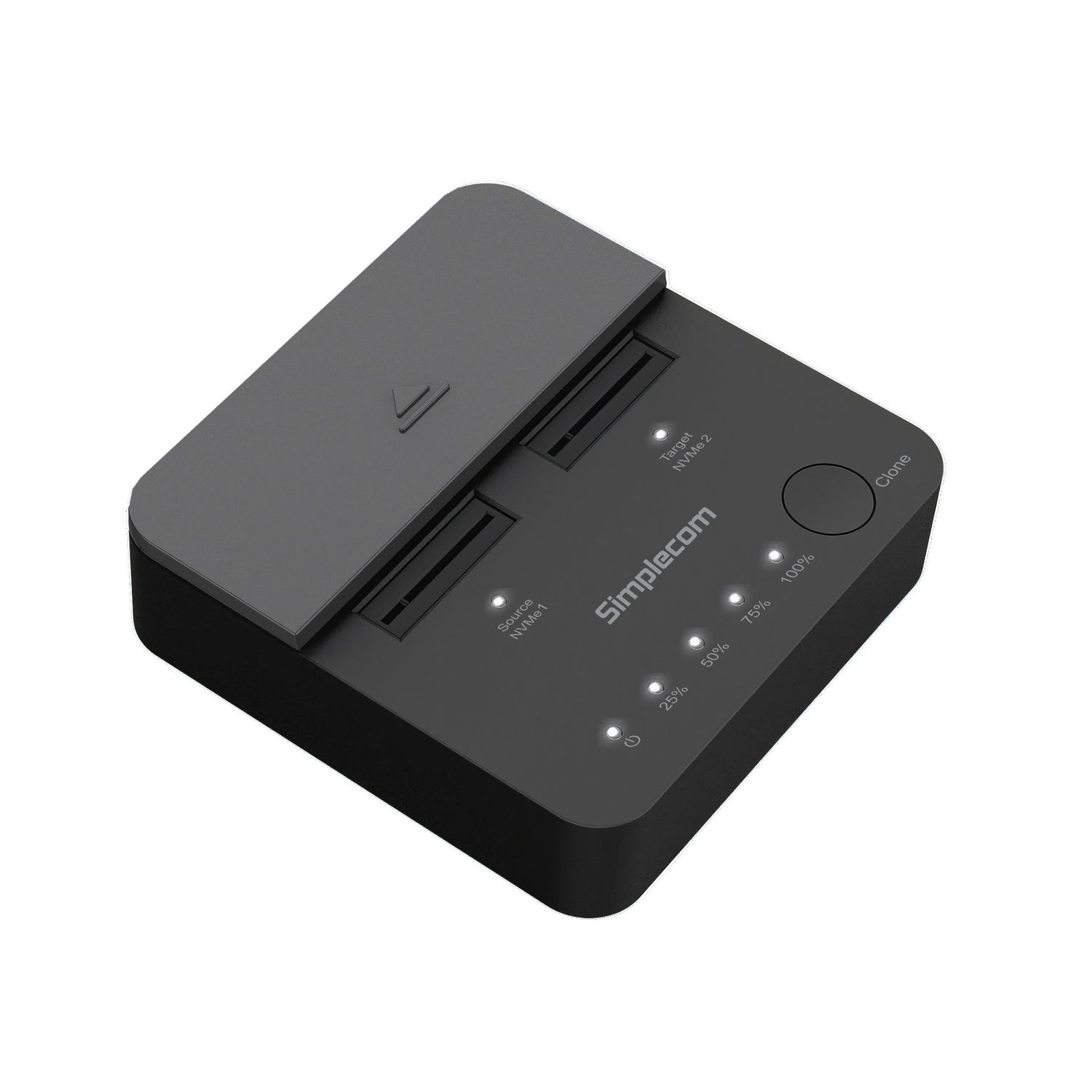 Simplecom SD550v2 USB 3.2 Gen2x2 to Dual Bay NVMe M.2 SSD Docking Station Duplicator Offline Clone - SuperSaverAU - view 4