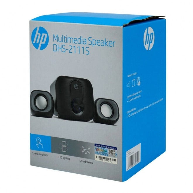 HP DHS-2111S Stereo 2.1 Multimedia Speaker - SuperSaverAU - view 6