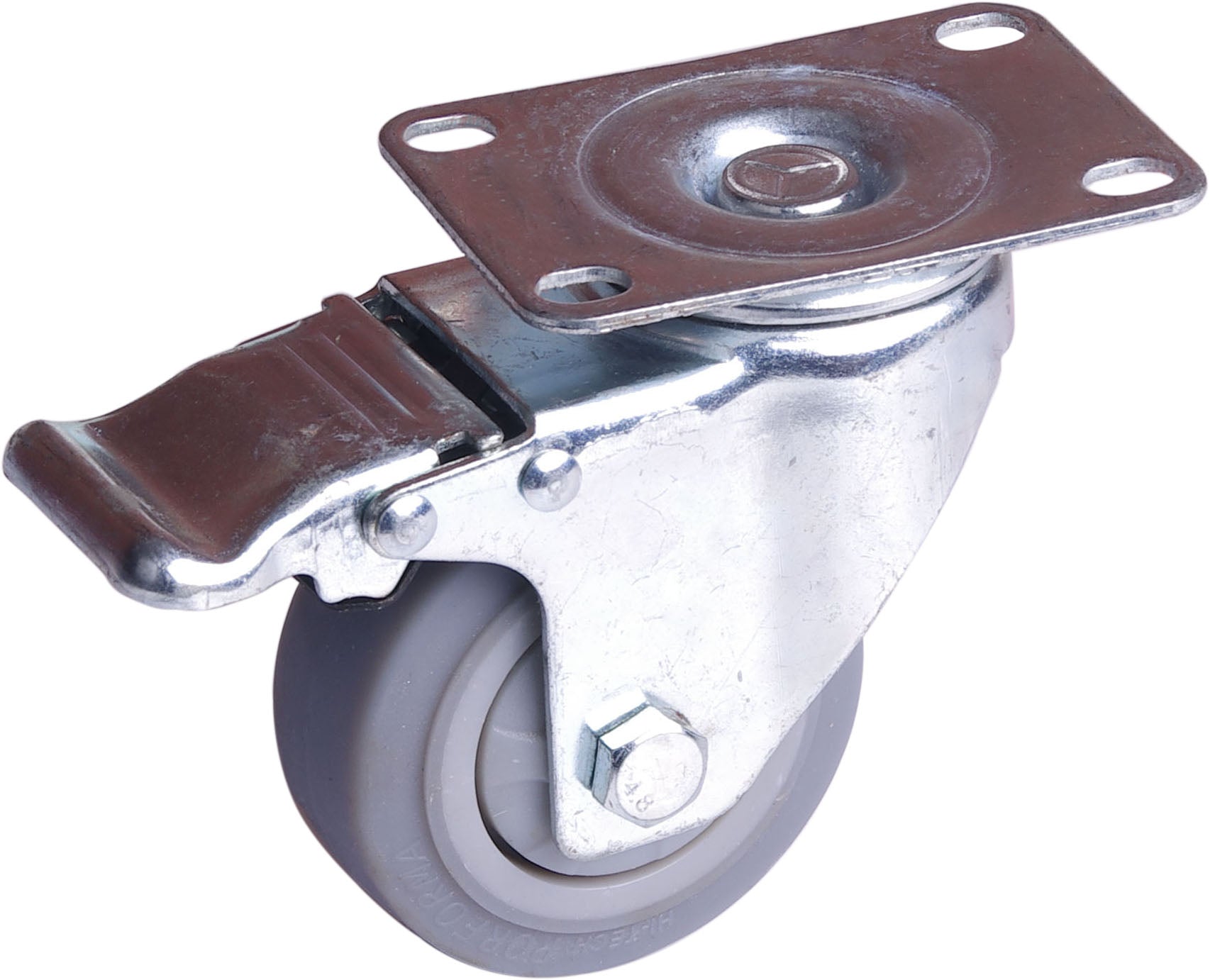 3 inch Heavy Duty Caster Wheels Swivel with Brake Locking Casters Castor Wheels Cart Furniture Workbench - SuperSaverAU - view 5